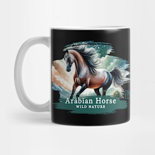 Arabian Horse - WILD NATURE - HORSE -7 Mug